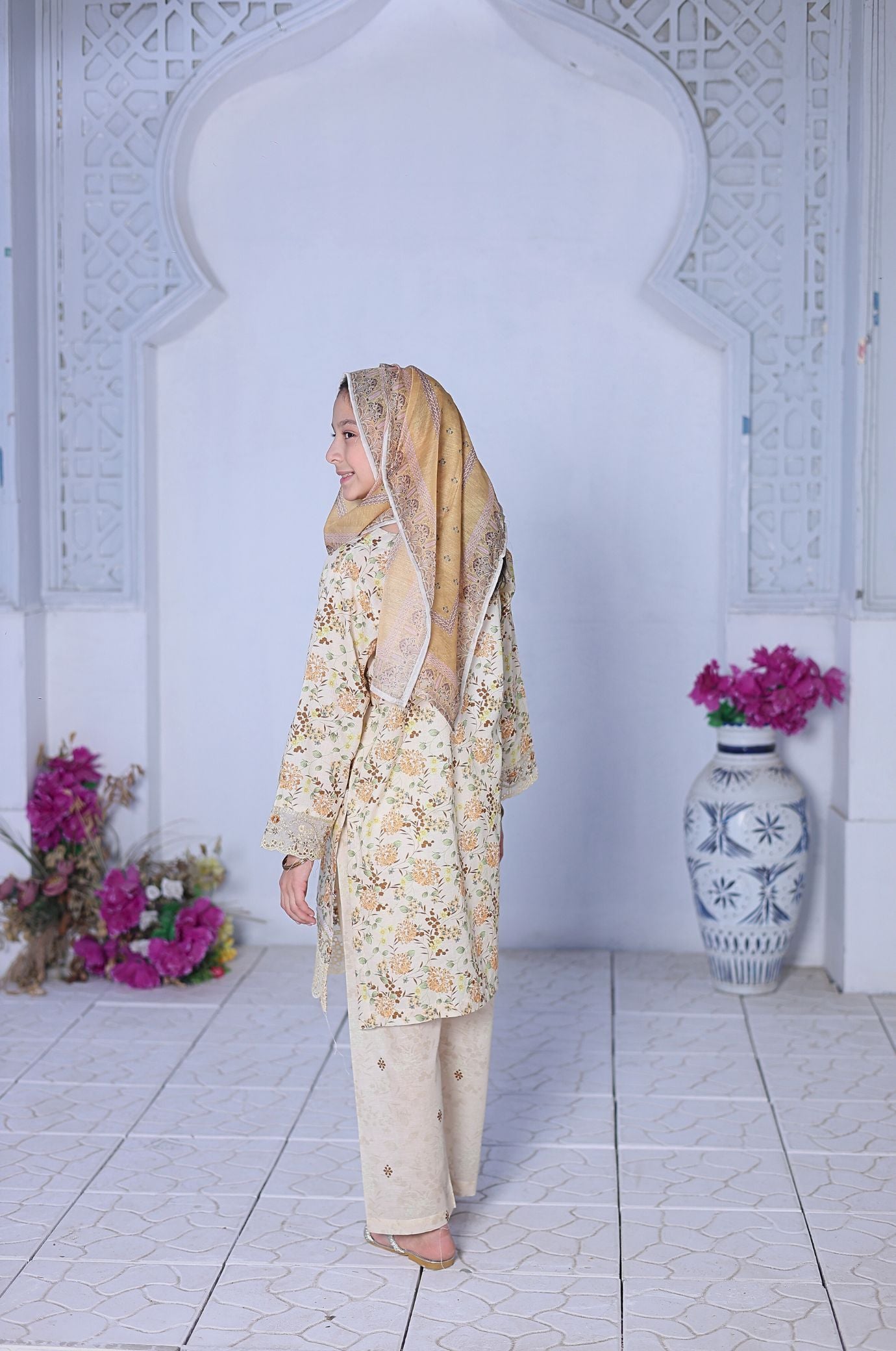 3 PC Printed Lawn Chikankari Embroidered Suit – Luxury Summer Edit