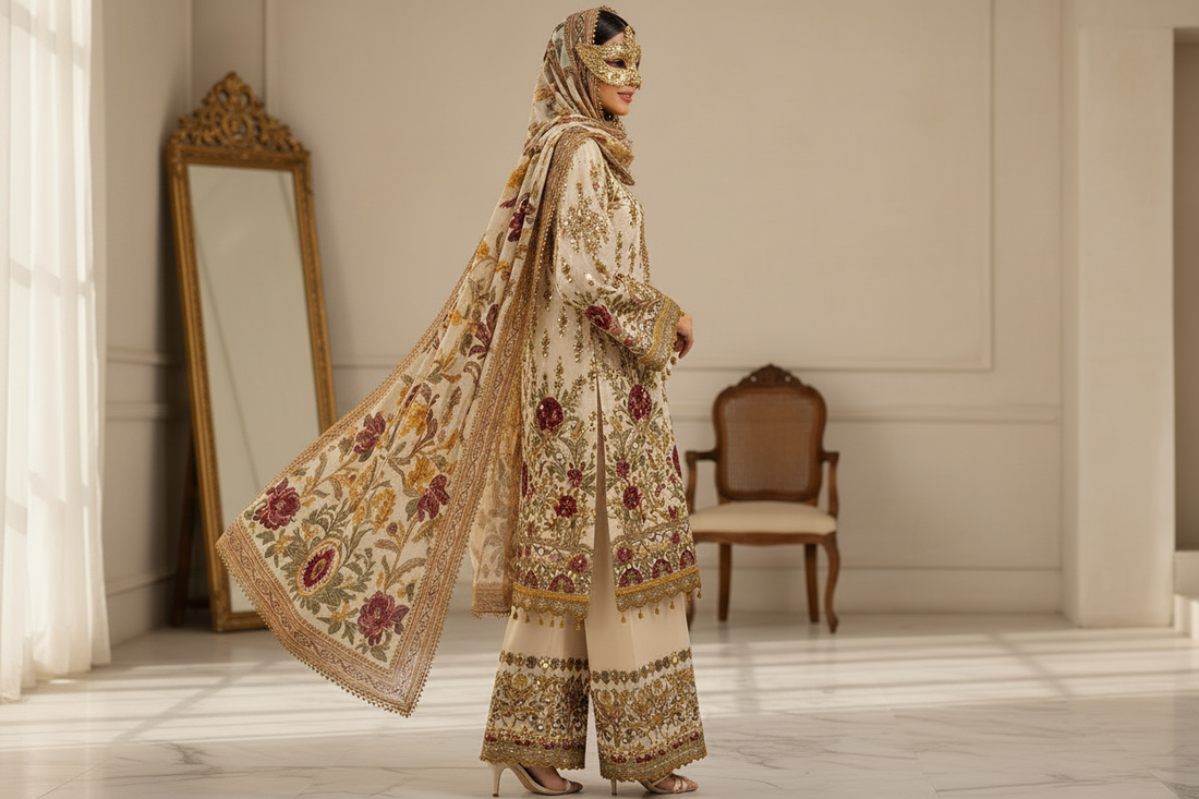 Top 10 Embroidered Dresses for Pakistani Women This Season