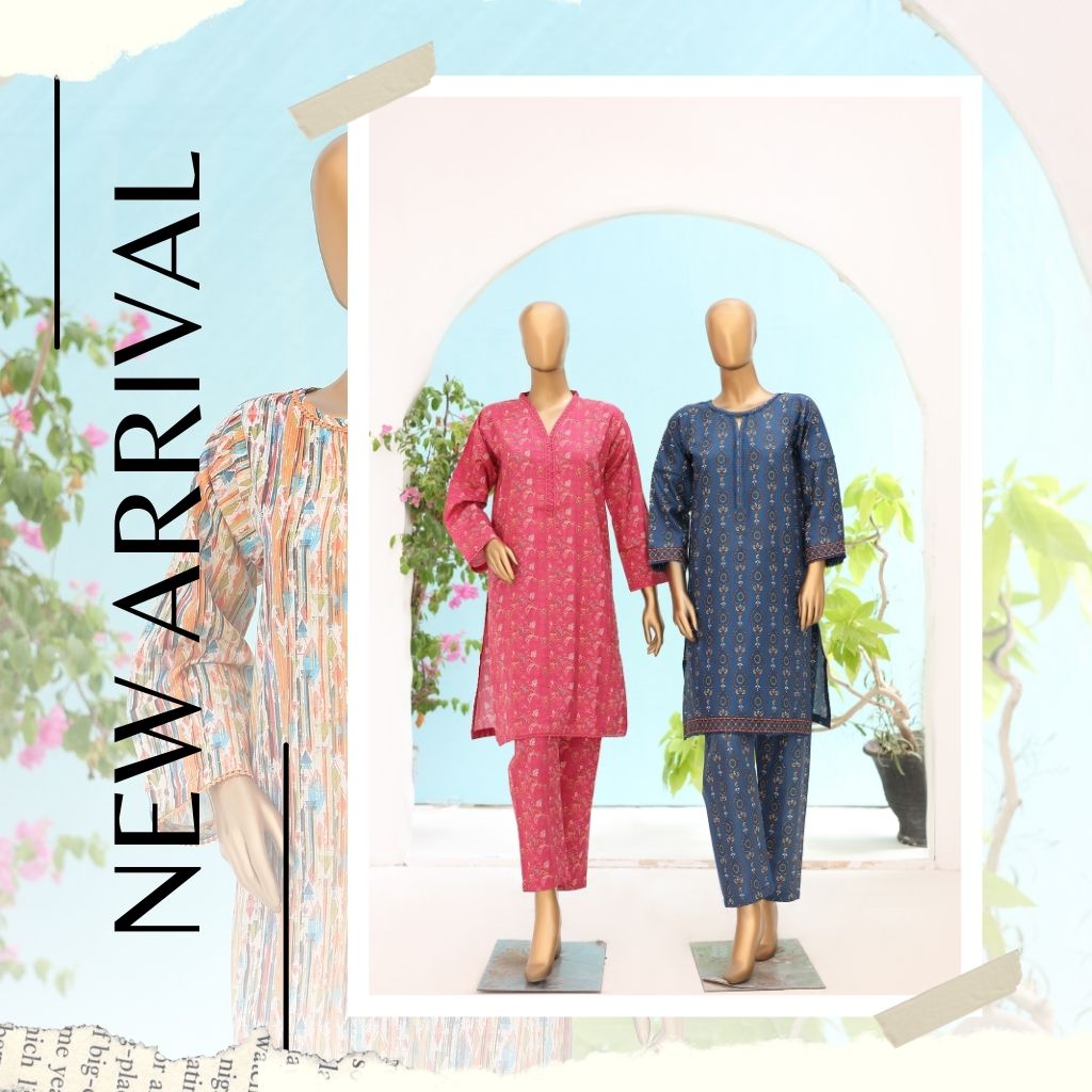 woman Embroidered & Cutwork Cambric Stitch Shirt (kurti) with Dupatta & Printed Trouser