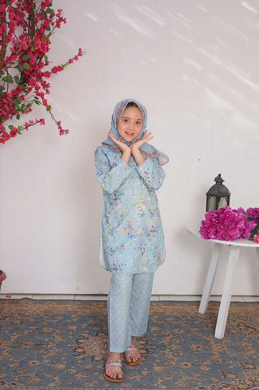 03 PC Stitch- Sky Blue - SHIRT - PRINTED