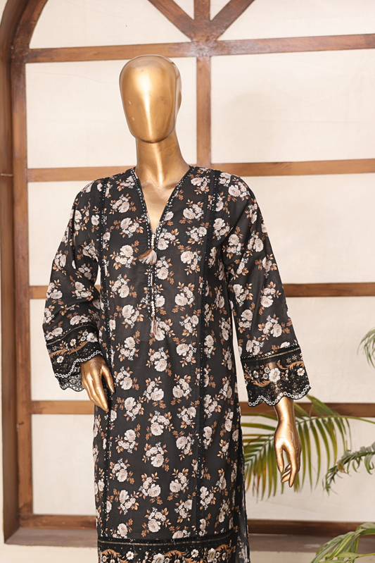 3 PC Printed Lawn Chikankari Embroidered Suit – Luxury Summer Edit