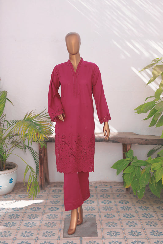 CO-ORDS - Chikan Kaari - S. Pink