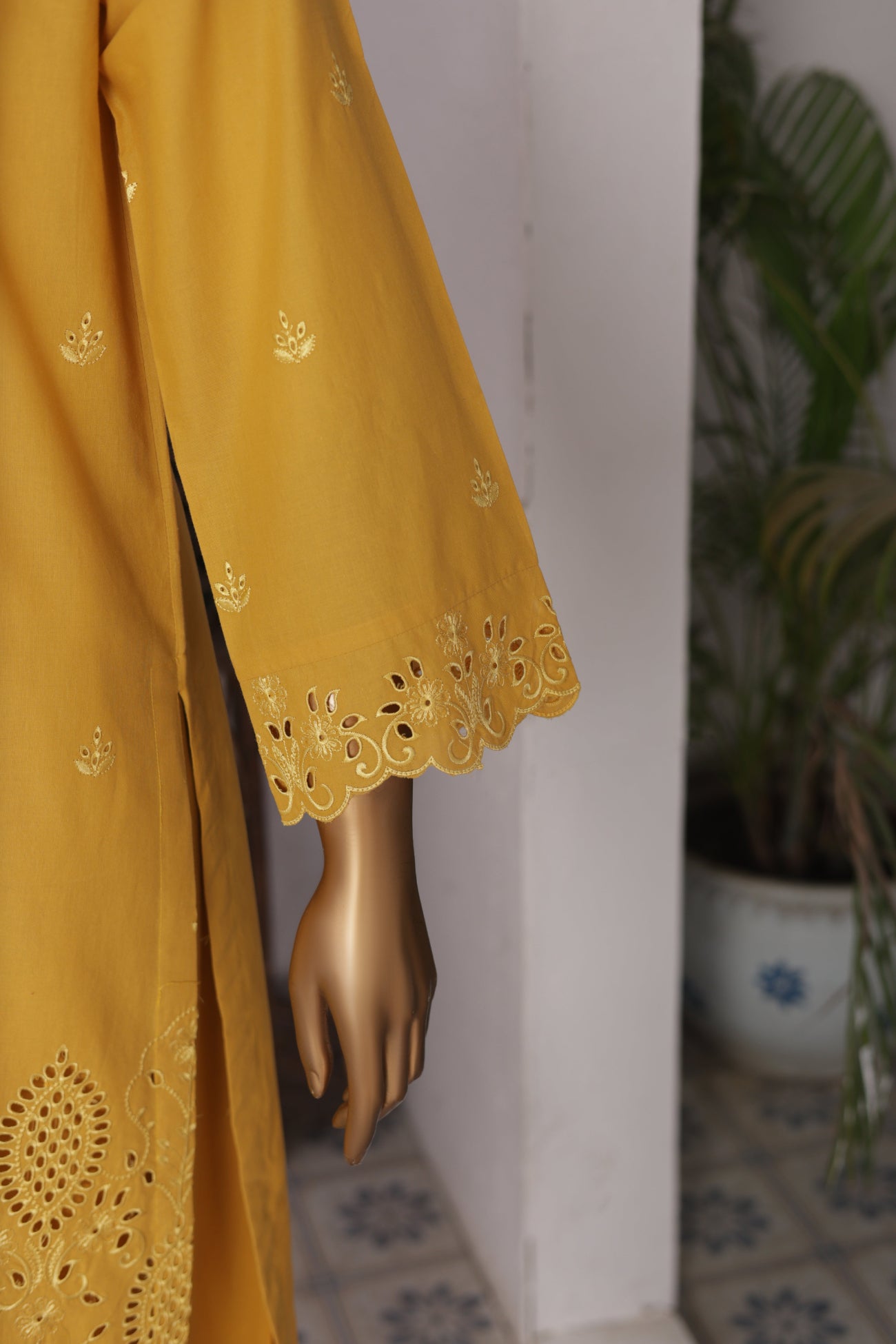 CO-ORDS-ChikanKaari_2 YELLOW