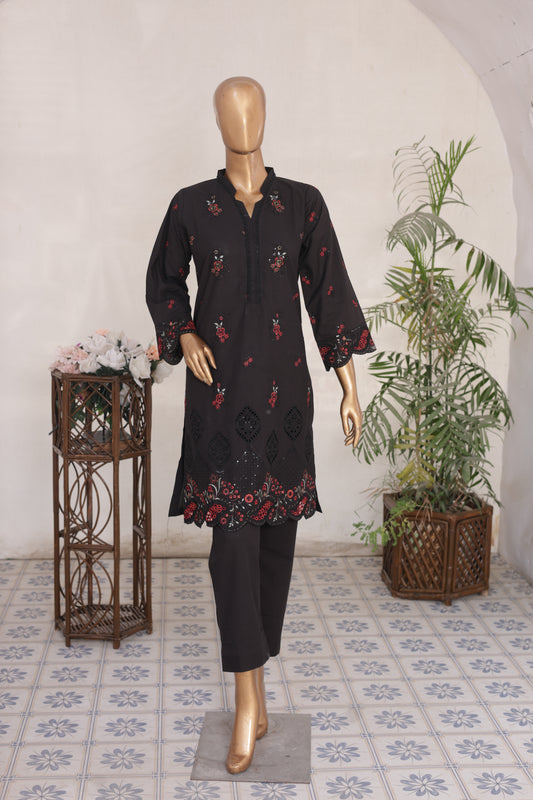 CO-ORDS - Chikan Kaari - Black