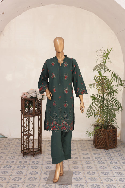 CO-ORDS - Chikan Kaari - Teal