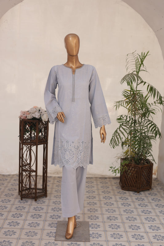 CO-ORDS - Chikan Kaari - Lilac