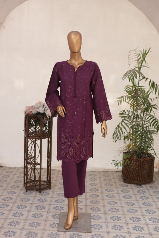 CO-ORDS - Chikan Kaari - Plum