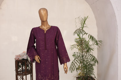 CO-ORDS - Chikan Kaari - Plum