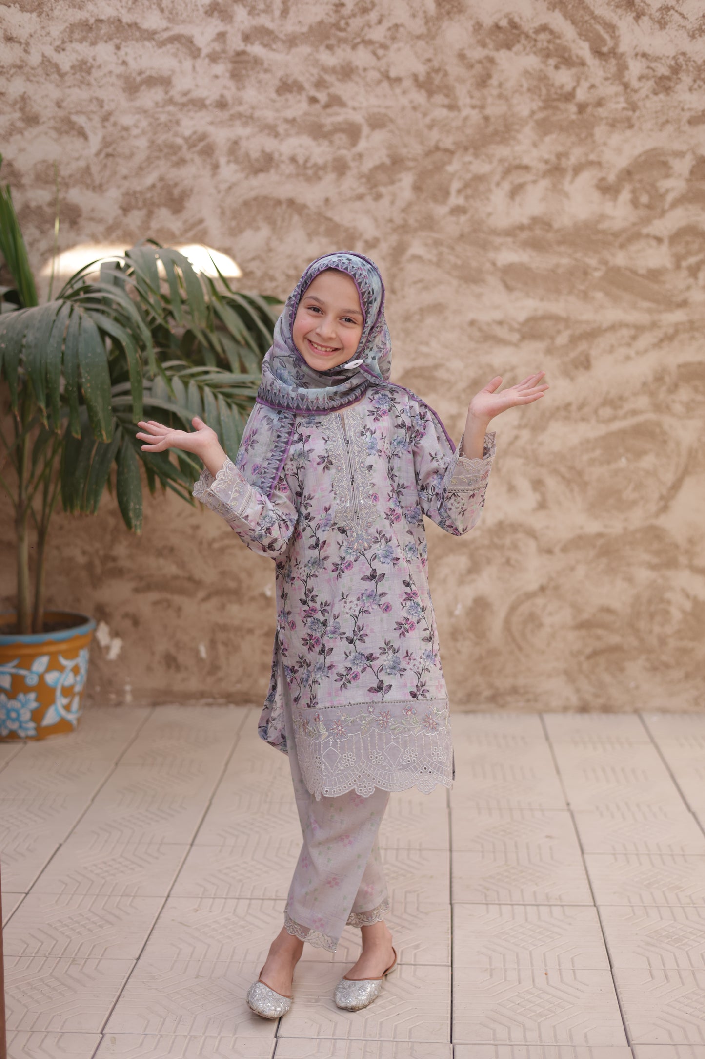 3 PC Printed Lawn Chikankari Embroidered Suit – Luxury Summer Edit