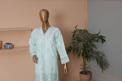 CO-ORDS - Chikan Kaari - Aqua