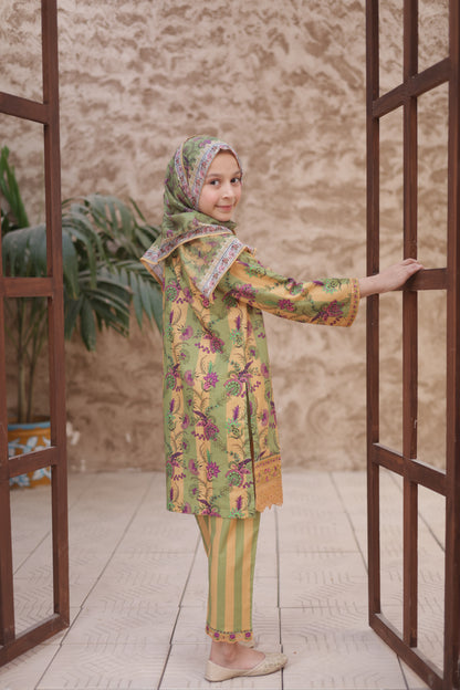 3 PC Printed Lawn Chikankari Embroidered Suit – Luxury Summer Edit