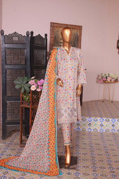 03 PC - IVORY - SHIRT - EMBROIDERED