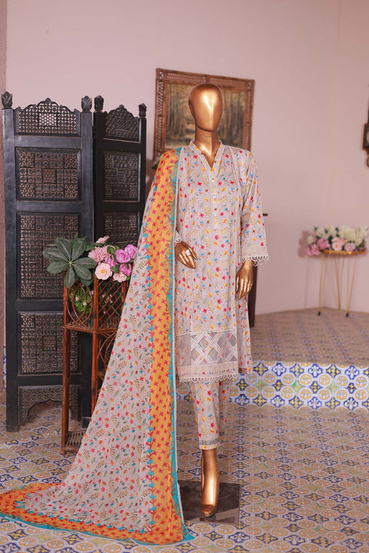 03 PC - IVORY - SHIRT - EMBROIDERED