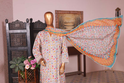 03 PC - IVORY - SHIRT - EMBROIDERED