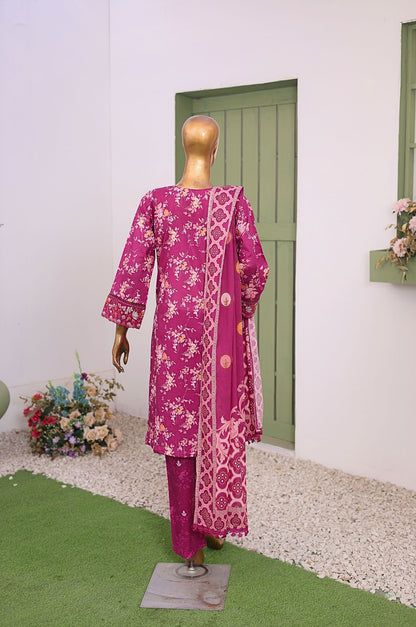 3 PC Printed Lawn Chikankari Embroidered Suit – Luxury Summer Edit