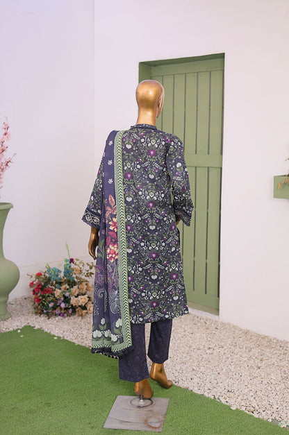 3 PC Printed Lawn Chikankari Embroidered Suit – Luxury Summer Edit