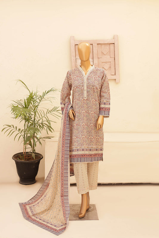 Woman Girl Oswah Shifa Embroidered Cutwork Lawn Shirt kurti Dupatta Printed Trouser