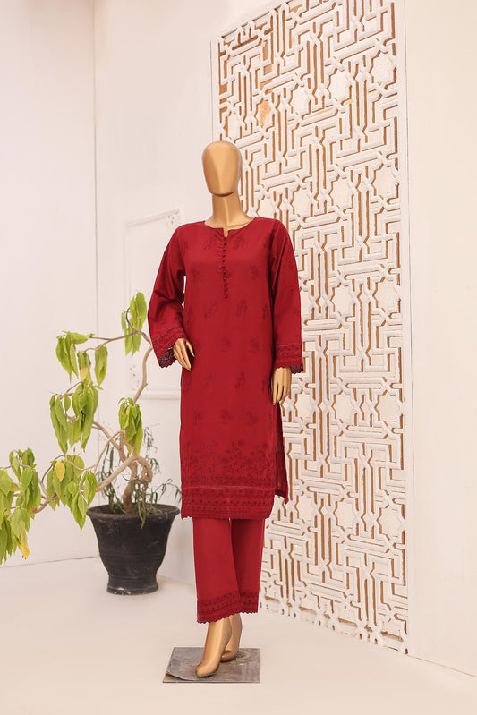 Lawn Chikankari Dyed Shirt & Trouser