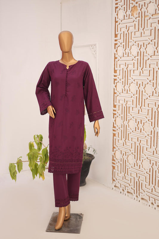 Woman Stitch cotton Chikankari Shirt embroidred kurta Dyed Trouser Pant