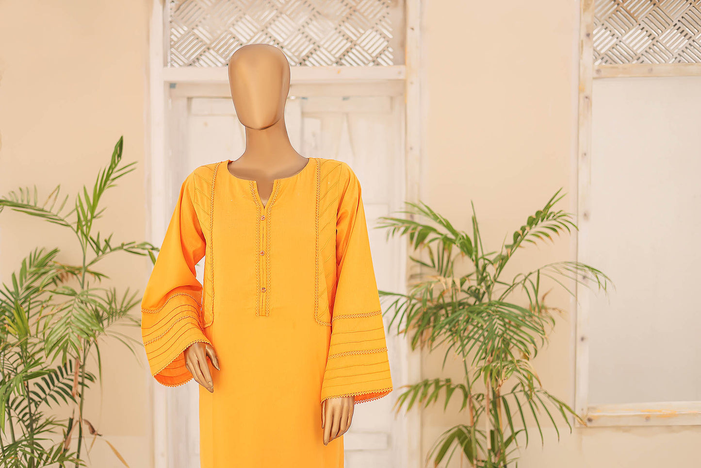 Beautiful Dyed 02 PC Cotton SUIT