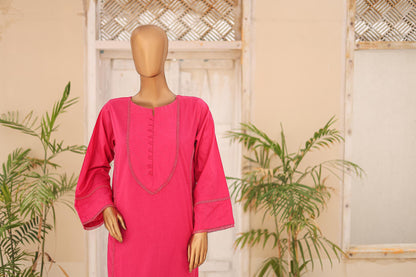 Beautiful Dyed 02 PC Cotton SUIT