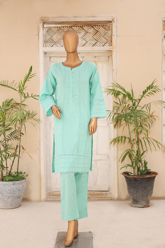 Beautiful Dyed 02 PC Cotton SUIT