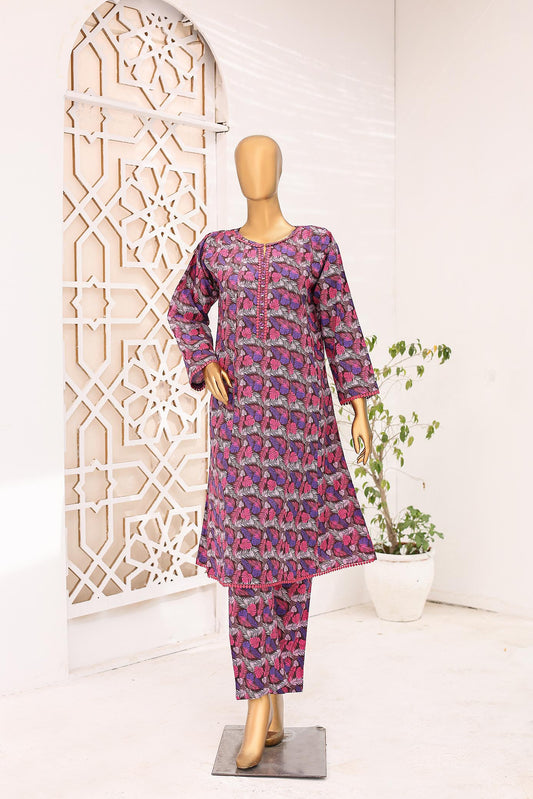 Printed Lawn Frock 2 Pc dress